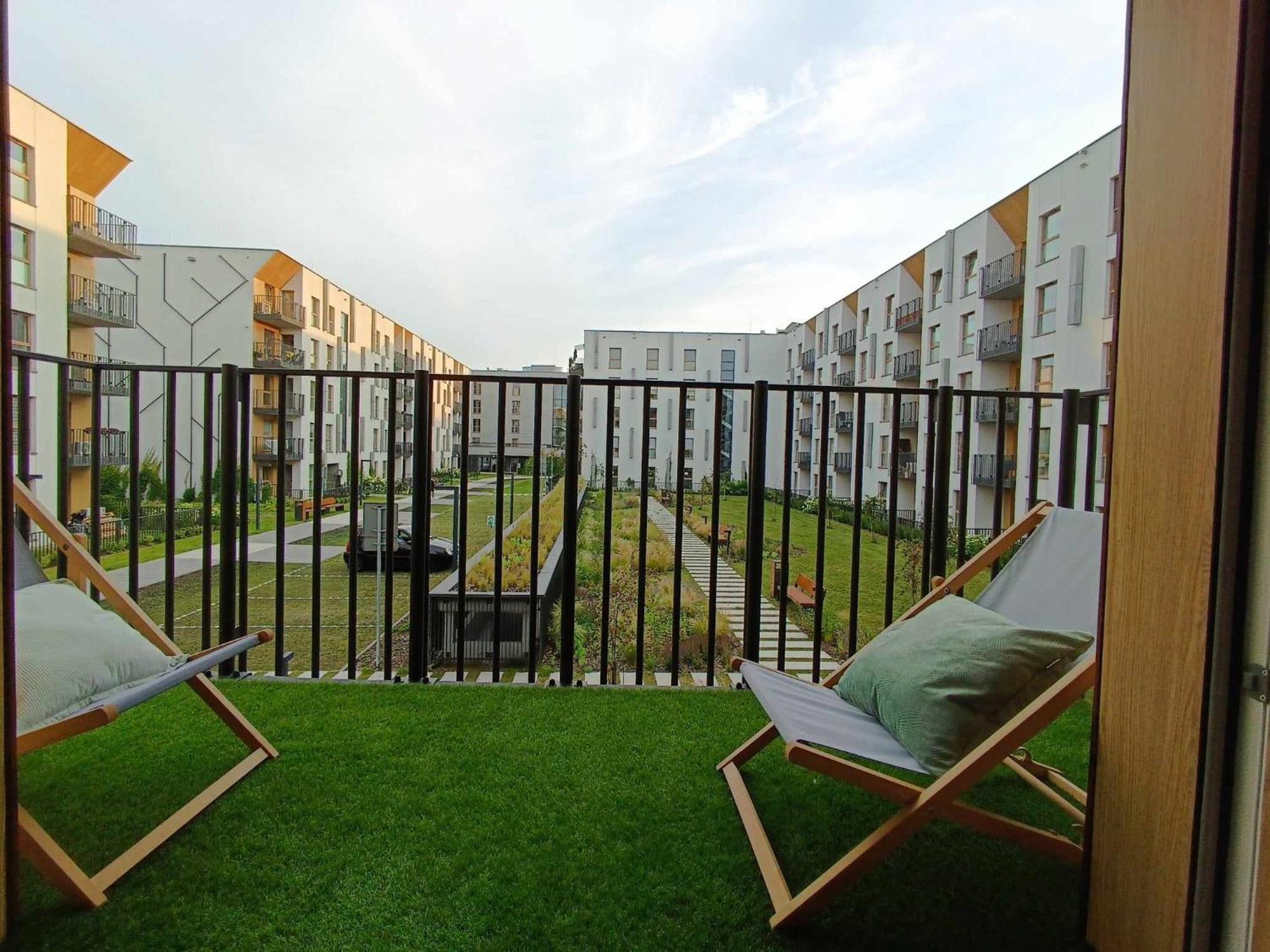 Solaris Bella Apartment- Tauron Arena Krakow Luaran gambar